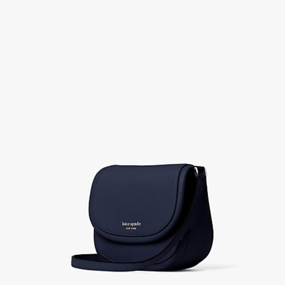 Kate Spade Navy Roulette Small Saddle Bag